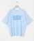 シアープリントカラーTシャツ