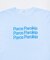 シアープリントカラーTシャツ