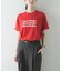シアープリントカラーTシャツ