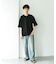 TOMPKINS ヘンリーネック ショートスリーブ Tシャツ