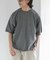 FORK&SPOON　クルーネックニットTシャツ