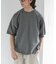FORK&SPOON　クルーネックニットTシャツ