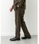 LIFE STYLE TAILOR　リネンライクコンフォータブル1タックパンツ