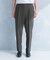 LIFE STYLE TAILOR　リネンライクコンフォータブル1タックパンツ