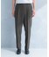 LIFE STYLE TAILOR　リネンライクコンフォータブル1タックパンツ