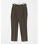 LIFE STYLE TAILOR　リネンライクコンフォータブル1タックパンツ