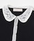 MARILYN MOON　LACE COLOR KNIT CARDIGAN