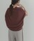 『WEB限定』Vネックコクーンニット