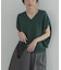 『WEB限定』Vネックコクーンニット