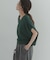 『WEB限定』Vネックコクーンニット