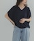 『WEB限定』Vネックコクーンニット