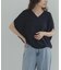 『WEB限定』Vネックコクーンニット