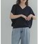 『WEB限定』Vネックコクーンニット
