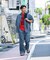 『UR TECH DRYLUXE／吸水速乾／接触冷感』ハイツイストショートスリーブシャツ