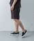 『洗濯可』WASHABLE CUPRO SHORTS