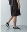 『洗濯可』WASHABLE CUPRO SHORTS