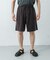 『洗濯可』WASHABLE CUPRO SHORTS