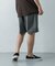 『洗濯可』WASHABLE CUPRO SHORTS