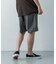 『洗濯可』WASHABLE CUPRO SHORTS