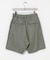 『洗濯可』WASHABLE CUPRO SHORTS