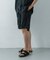 『洗濯可』WASHABLE CUPRO SHORTS