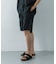 『洗濯可』WASHABLE CUPRO SHORTS