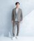 LIFE STYLE TAILOR　シアサッカーストレッチジャケット