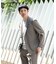LIFE STYLE TAILOR　シアサッカーストレッチジャケット