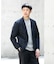 LIFE STYLE TAILOR　シアサッカーストレッチジャケット