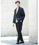 LIFE STYLE TAILOR　シアサッカーストレッチジャケット