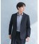 LIFE STYLE TAILOR　シアサッカーストレッチジャケット
