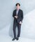 LIFE STYLE TAILOR　シアサッカーストレッチジャケット