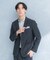 LIFE STYLE TAILOR　シアサッカーストレッチジャケット