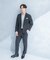 LIFE STYLE TAILOR　シアサッカーストレッチジャケット