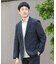 LIFE STYLE TAILOR　シアサッカーストレッチジャケット