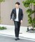LIFE STYLE TAILOR　シアサッカーストレッチジャケット