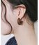 ウッドフープピアス