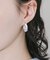 ダルメシアンニュアンスフープピアス
