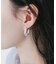 ダルメシアンニュアンスフープピアス