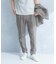 LIFE STYLE TAILOR　シアサッカーストレッチパンツ