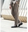 LIFE STYLE TAILOR　シアサッカーストレッチパンツ