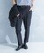 LIFE STYLE TAILOR　シアサッカーストレッチパンツ