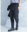 LIFE STYLE TAILOR　シアサッカーストレッチパンツ
