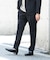 LIFE STYLE TAILOR　シアサッカーストレッチパンツ