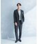 LIFE STYLE TAILOR　シアサッカーストレッチパンツ