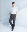 LIFE STYLE TAILOR　セミワイド半袖シャツ