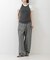 new basic　WASHABLE WOOL TANK TOP