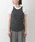 new basic　WASHABLE WOOL TANK TOP