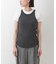 new basic　WASHABLE WOOL TANK TOP