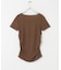 シャーリングスリットTEE